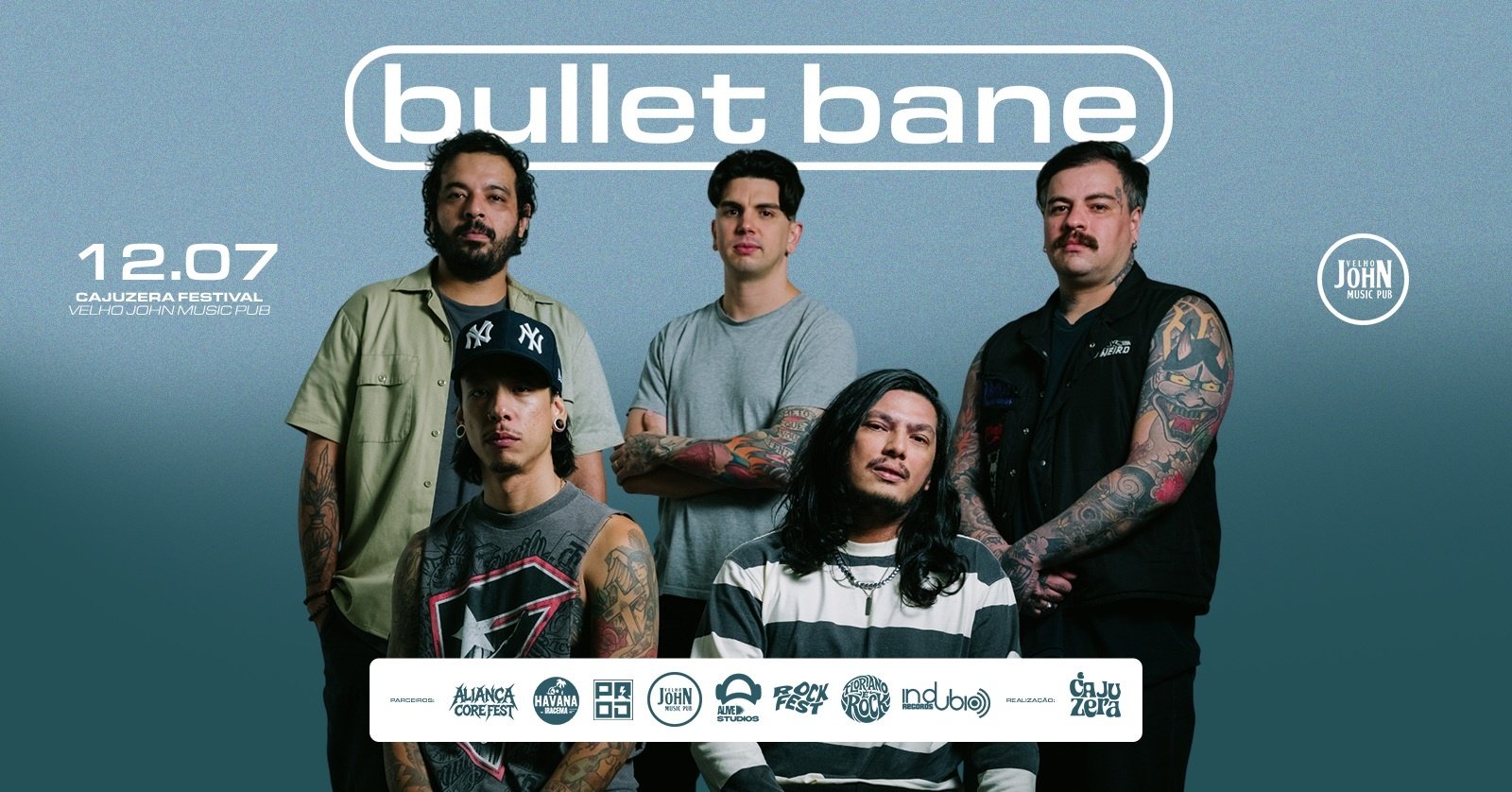 Bullet Bane 12 de Julho Cajuzera Festival Velho John Music Pub São Luís (MA)