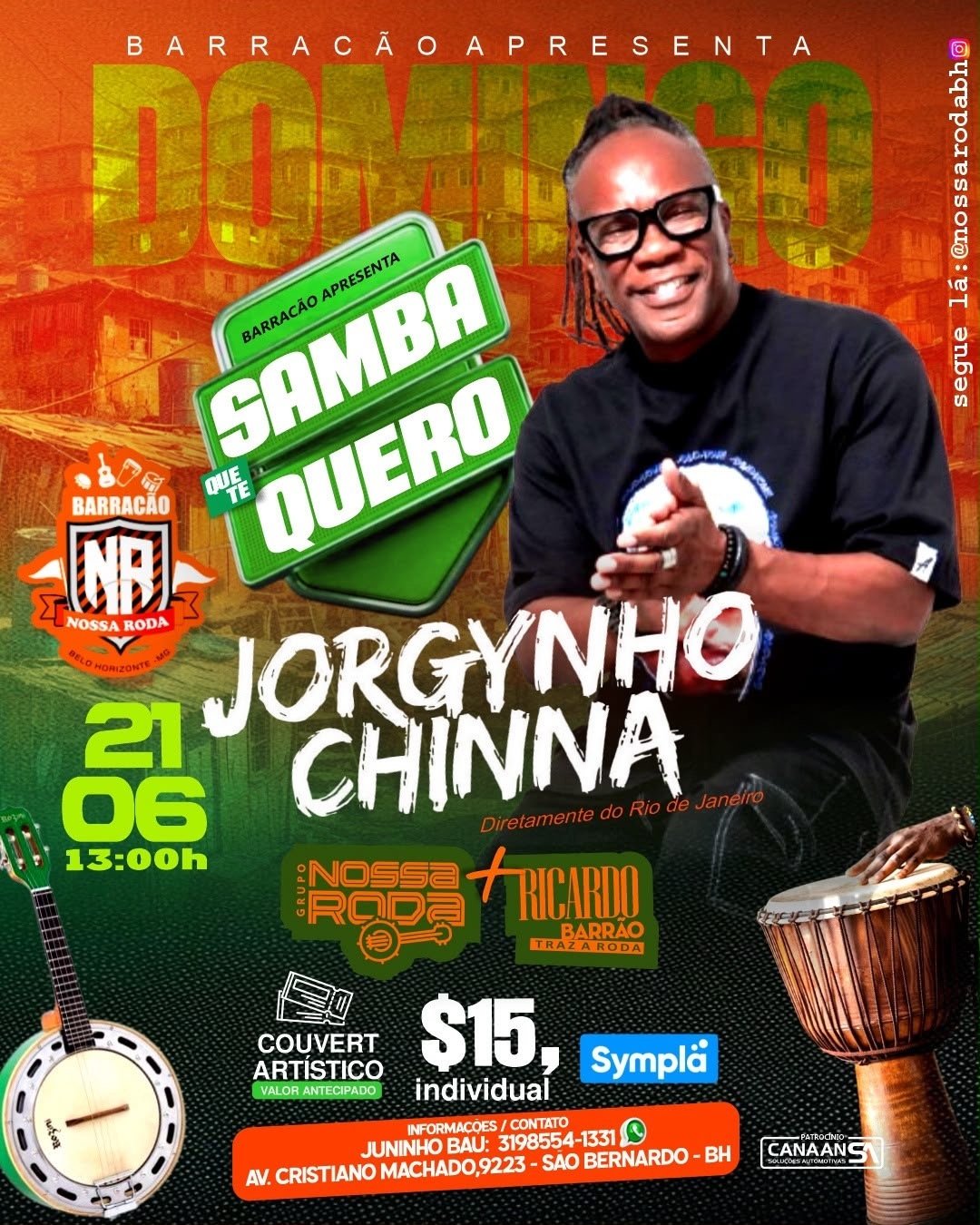 Samba que te quero