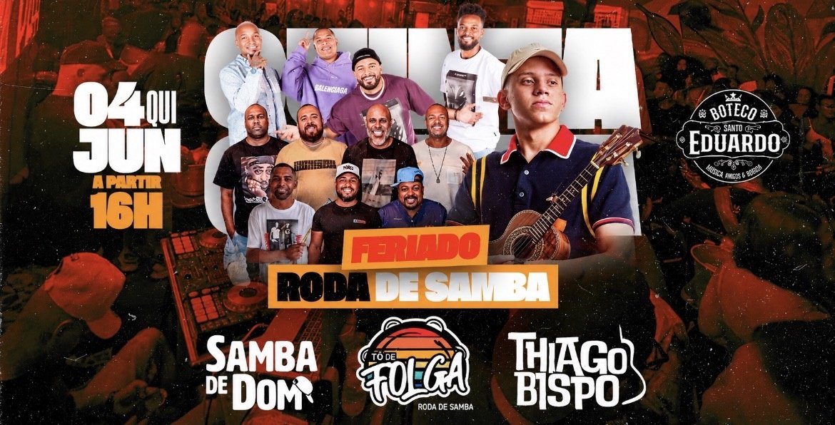 Feriado Roda de Samba do Boteco