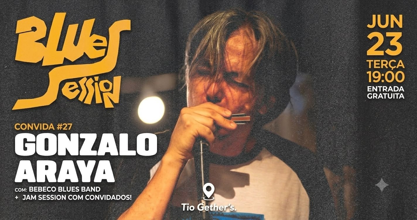 Floripa Blues Session Convida #27: Gonzalo Araya