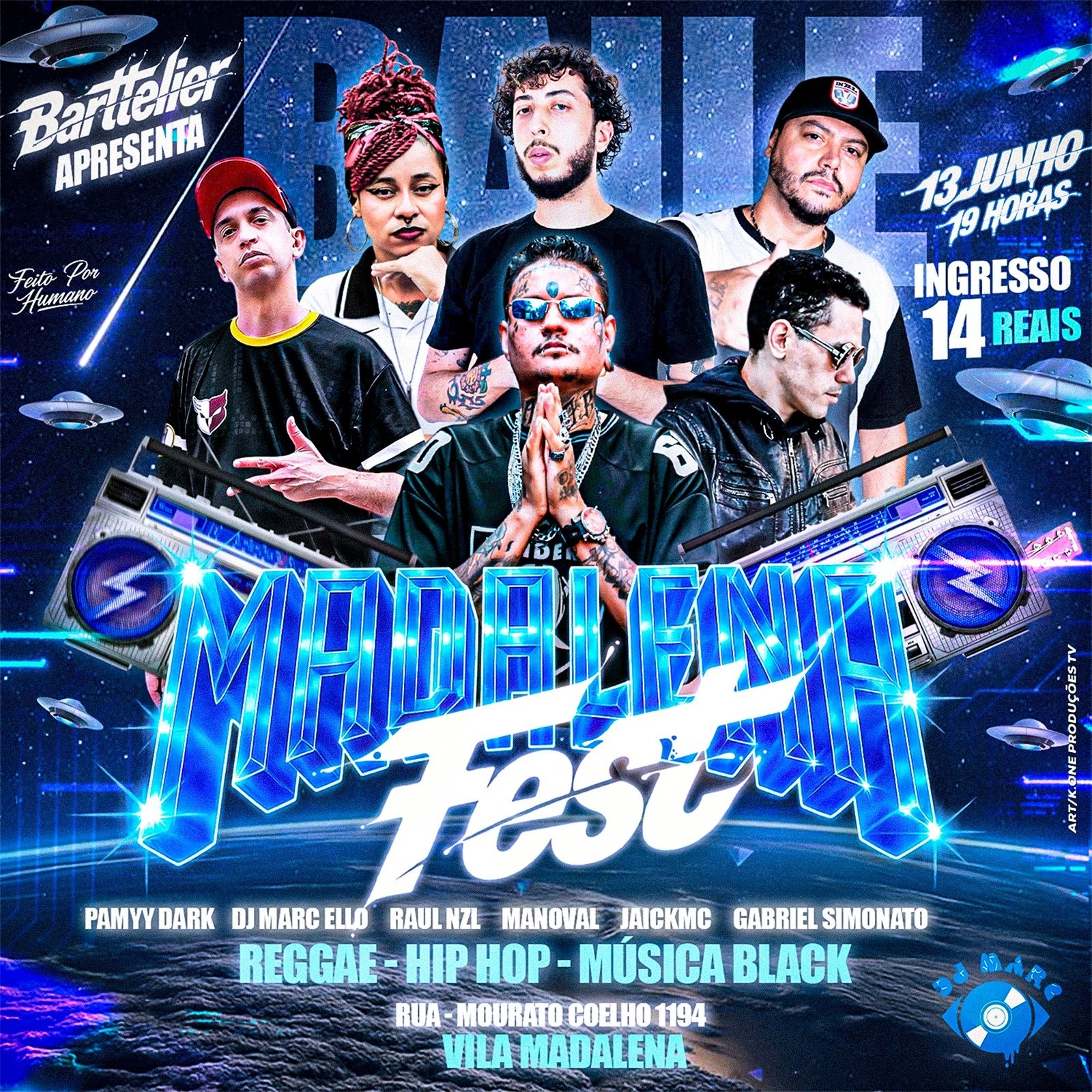 Baile Madalena fest