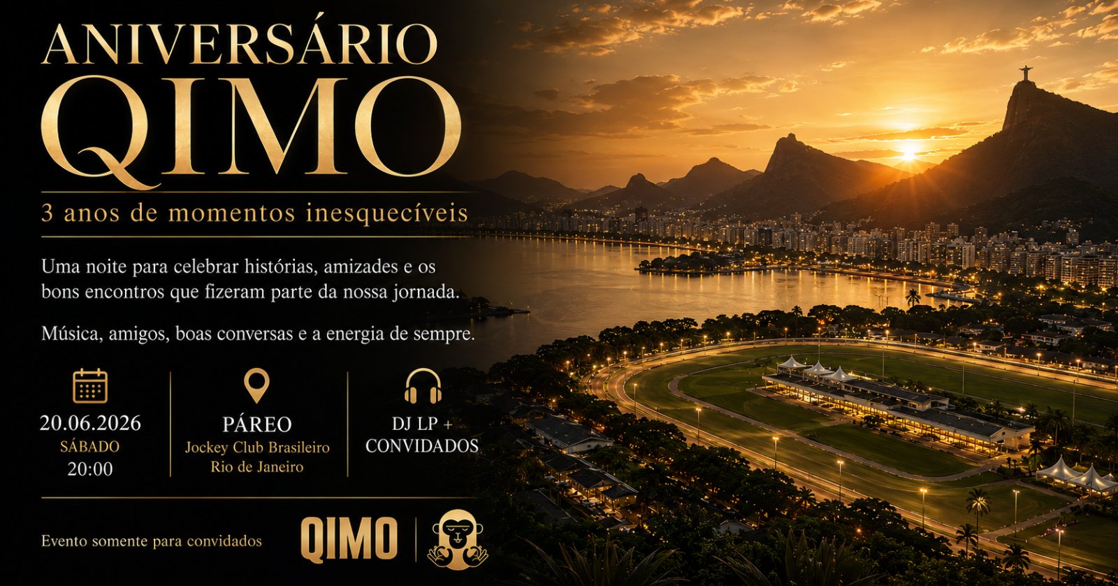 Aniversário 3 anos QIMO