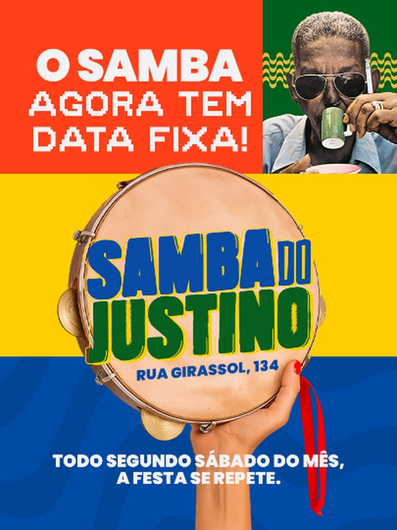 Flyer - Samba do Justino