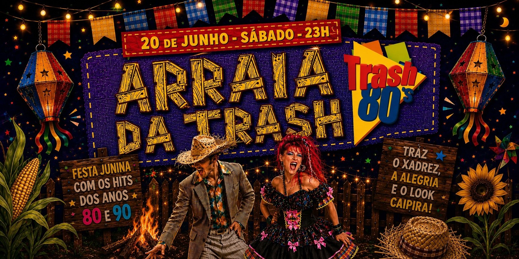 Arraiá da Trash 20/6 Cambridge