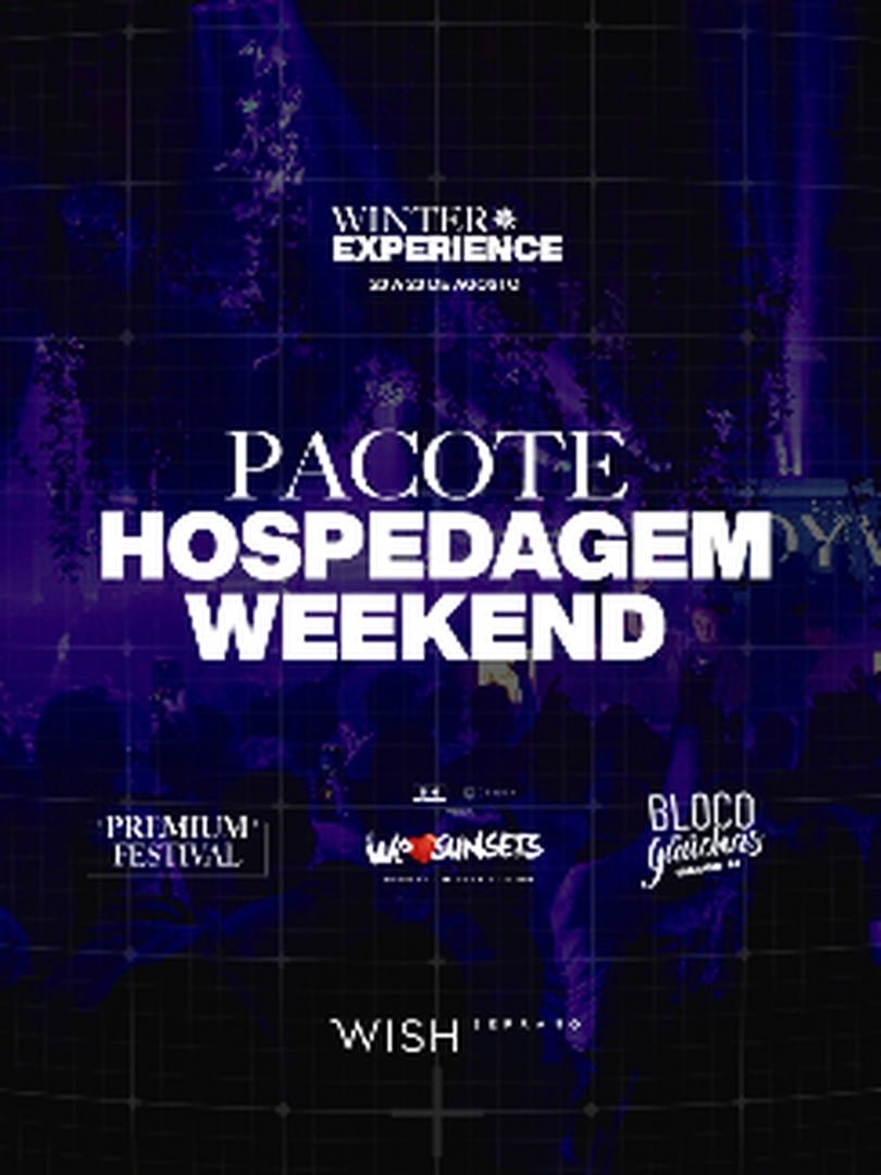 Gramado 2026 | Pacote de Hospedagem Wekeend (21/08 a 23/08)