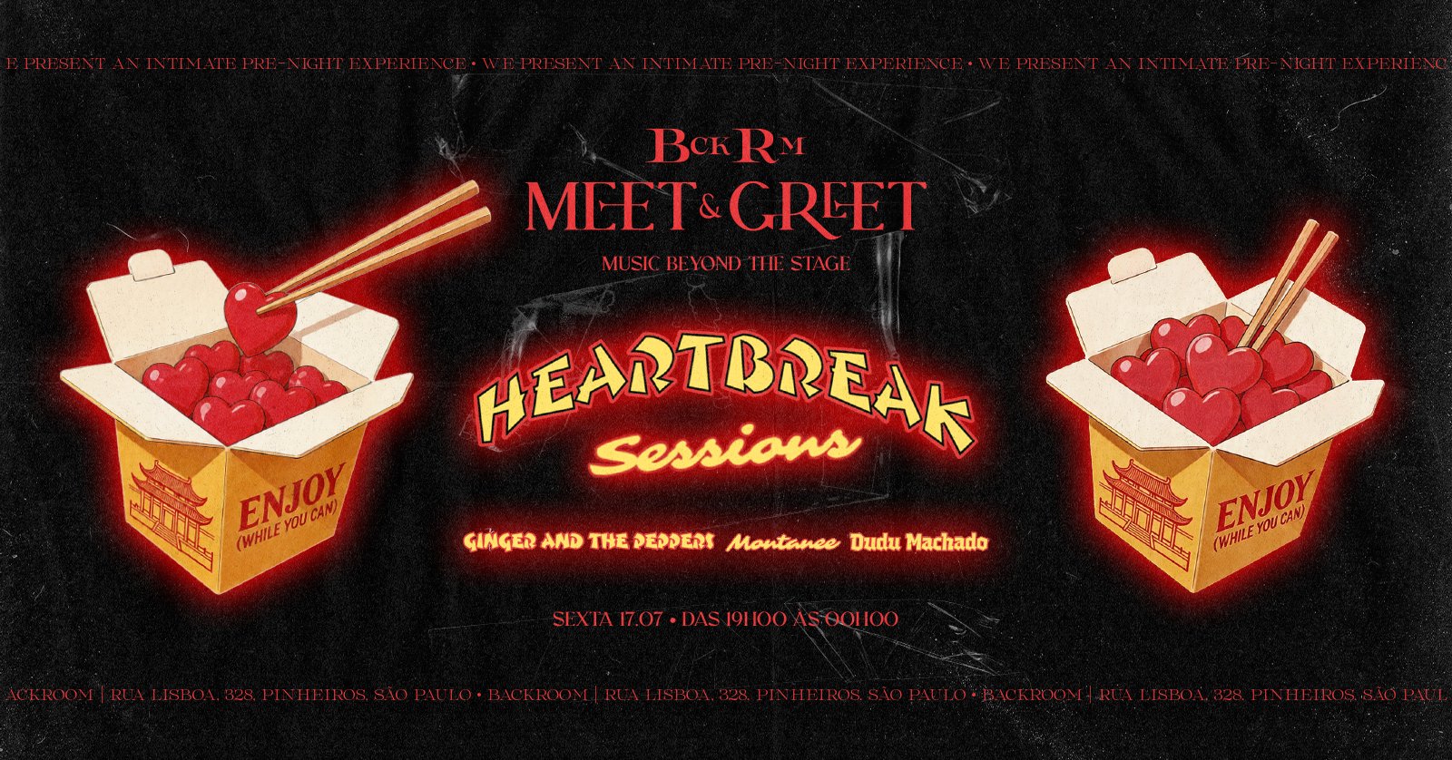 Backroom Meet & Greet | Heartbreak Sessions São Paulo