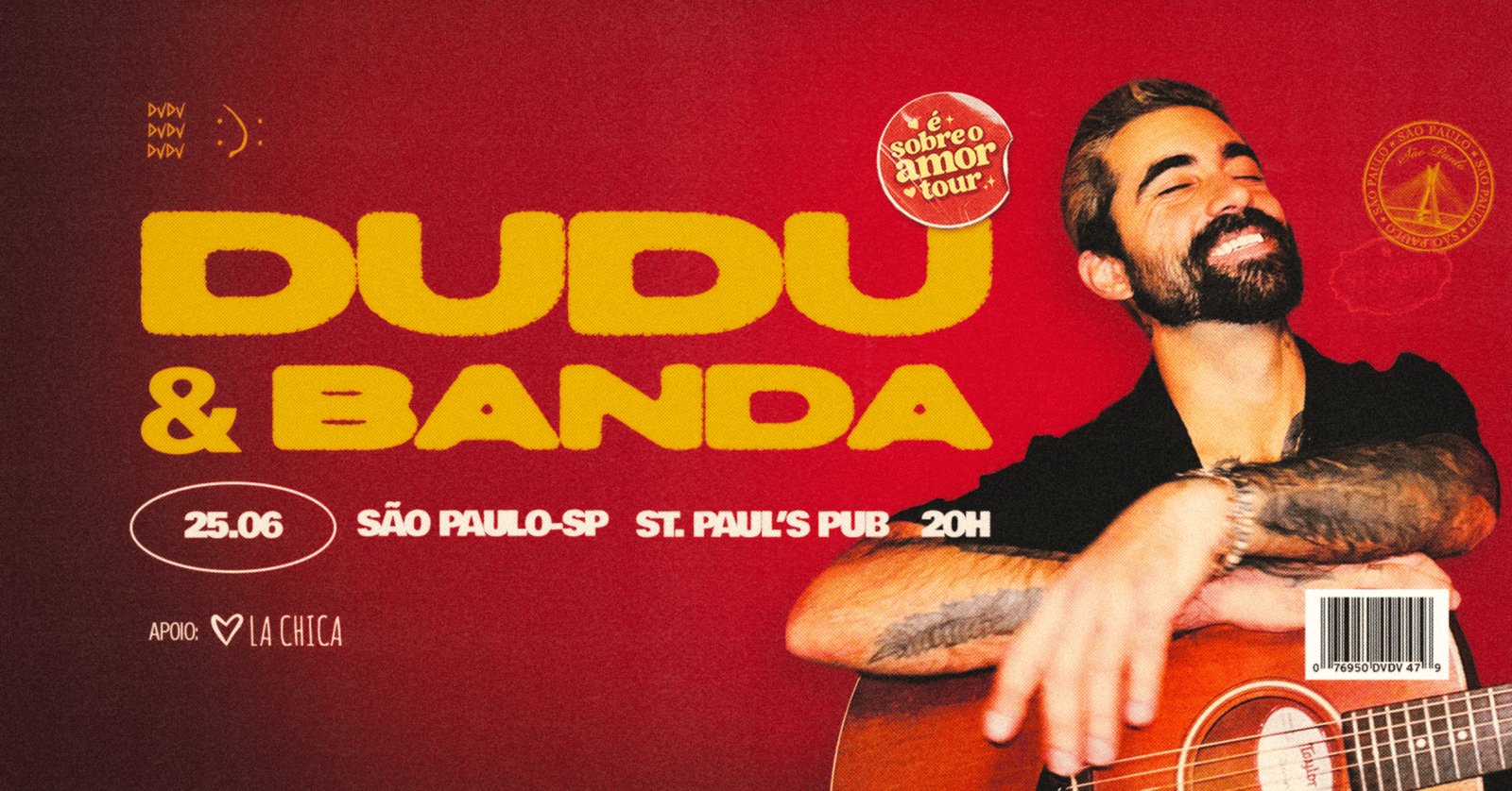 Dudu Machado em São Paulo St. Paul's Pub
