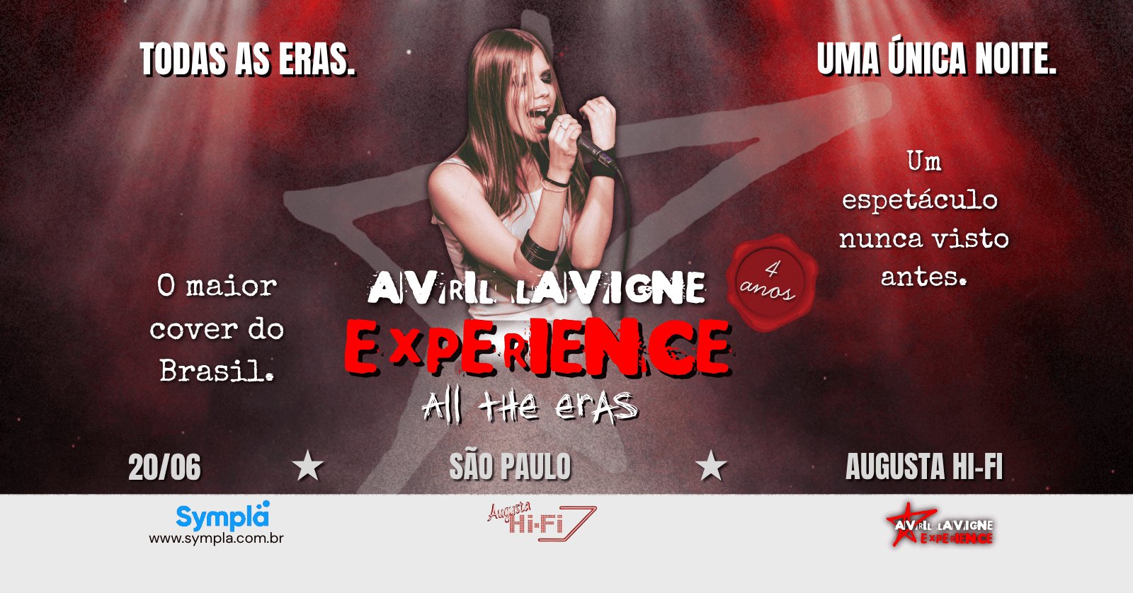 Avril Lavigne Experience All The Eras (Show Tributo)