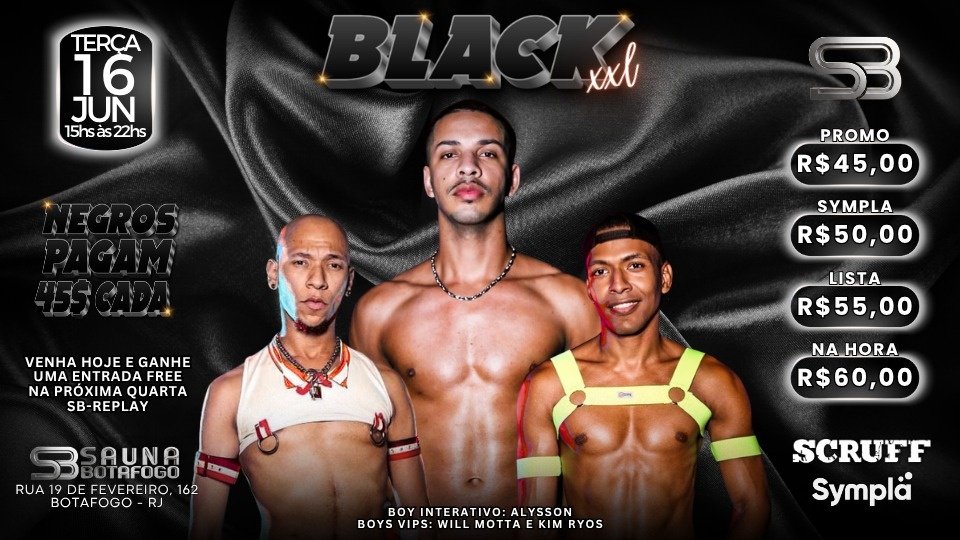 Sb Terca Black Xxl