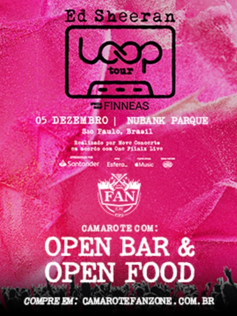 Camarote Fanzone Ed Sheeran