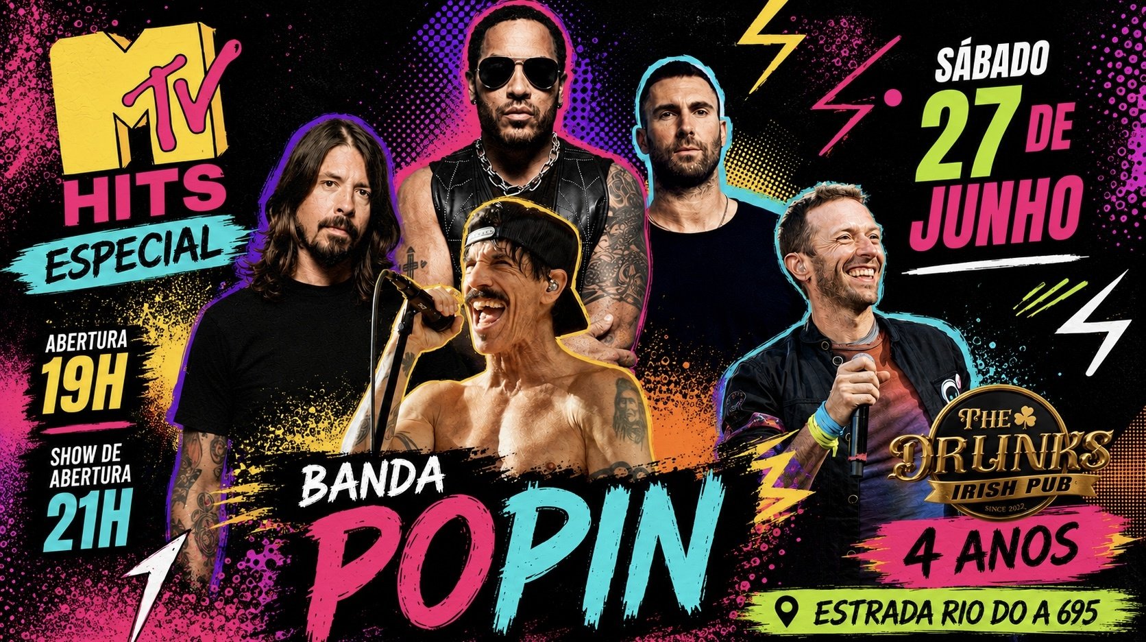 Banda Popin Especial MTV hits