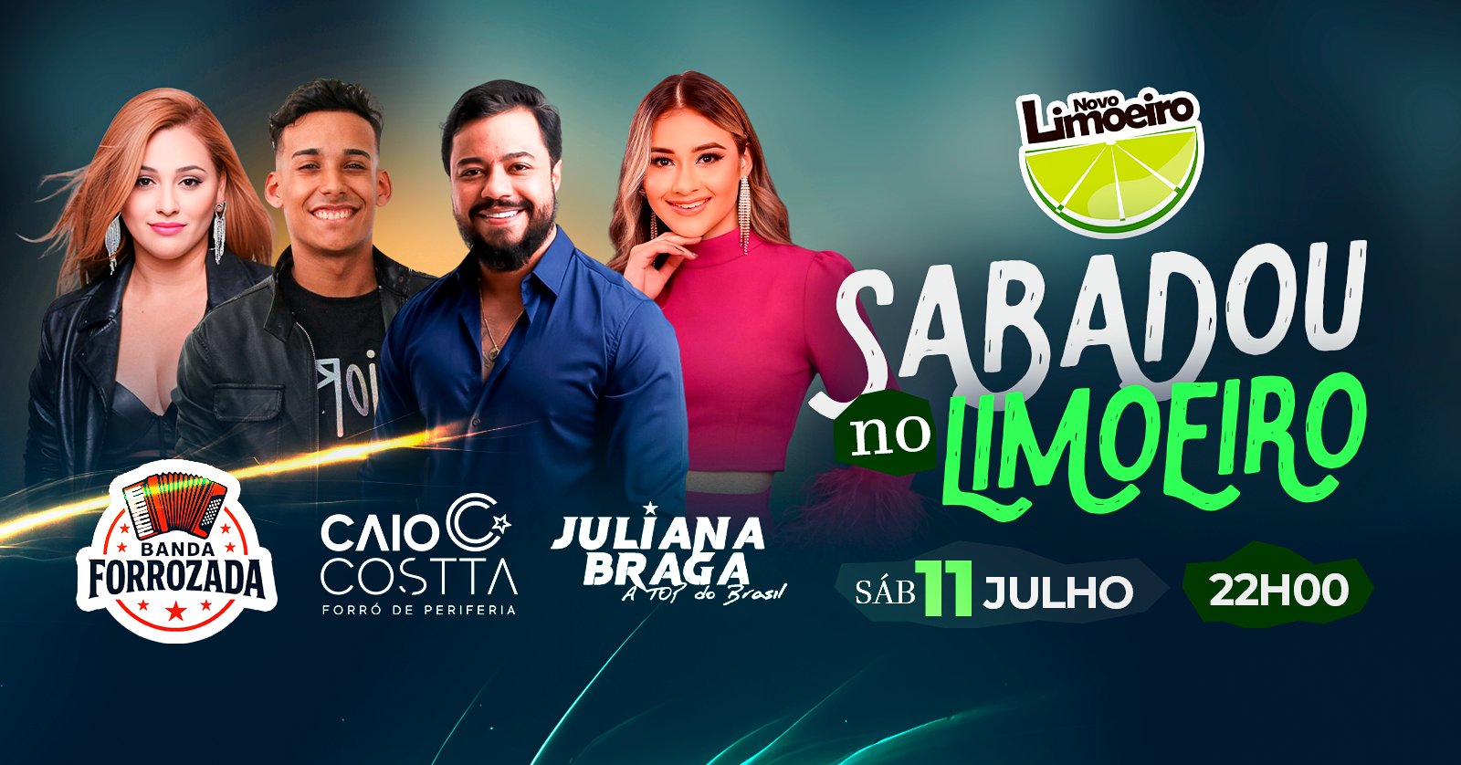 Caio Costta no Novo Limoeiro
