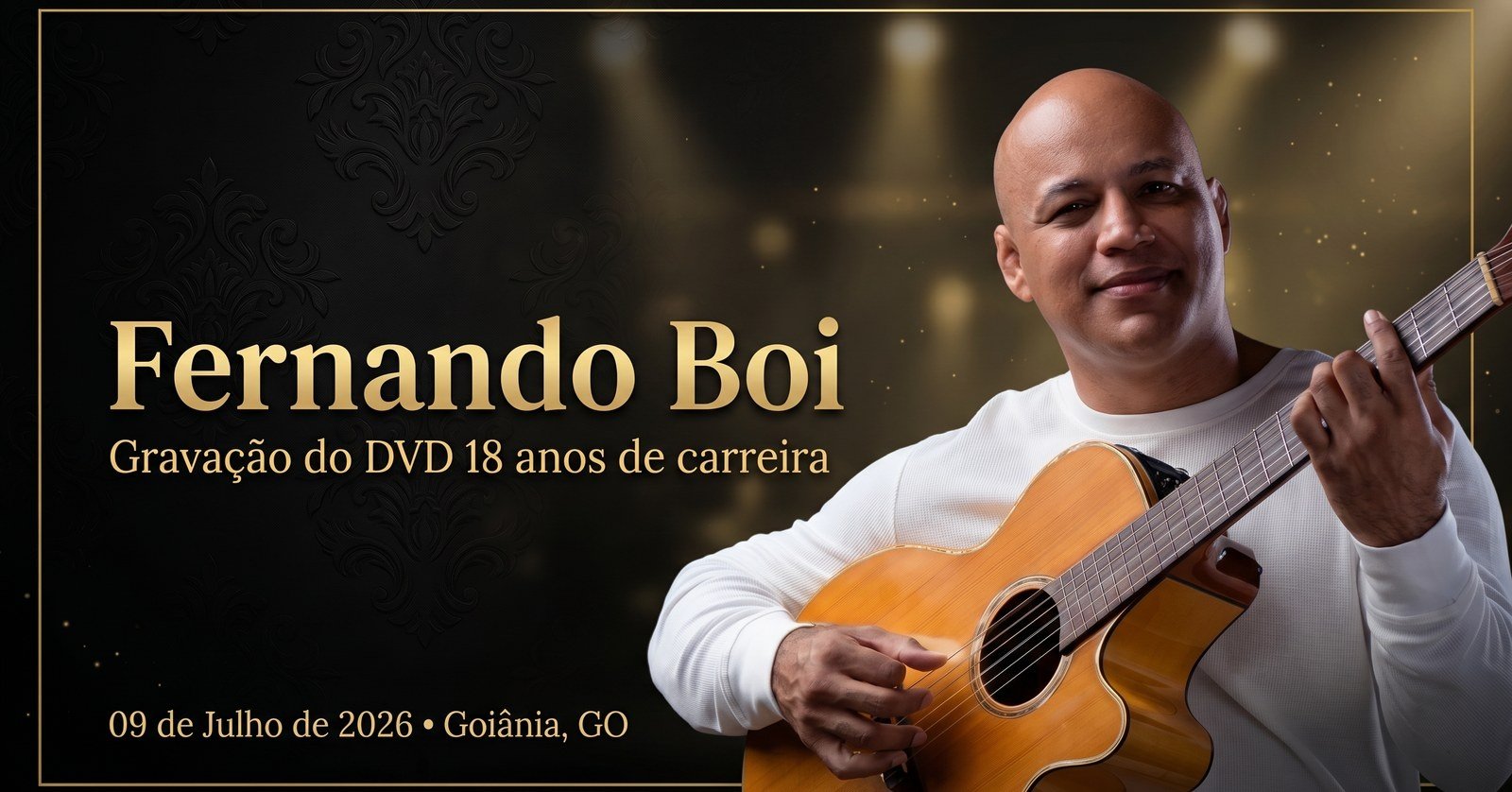 Gravação do DVD 18 anos de Carreira de Fernando Boi
