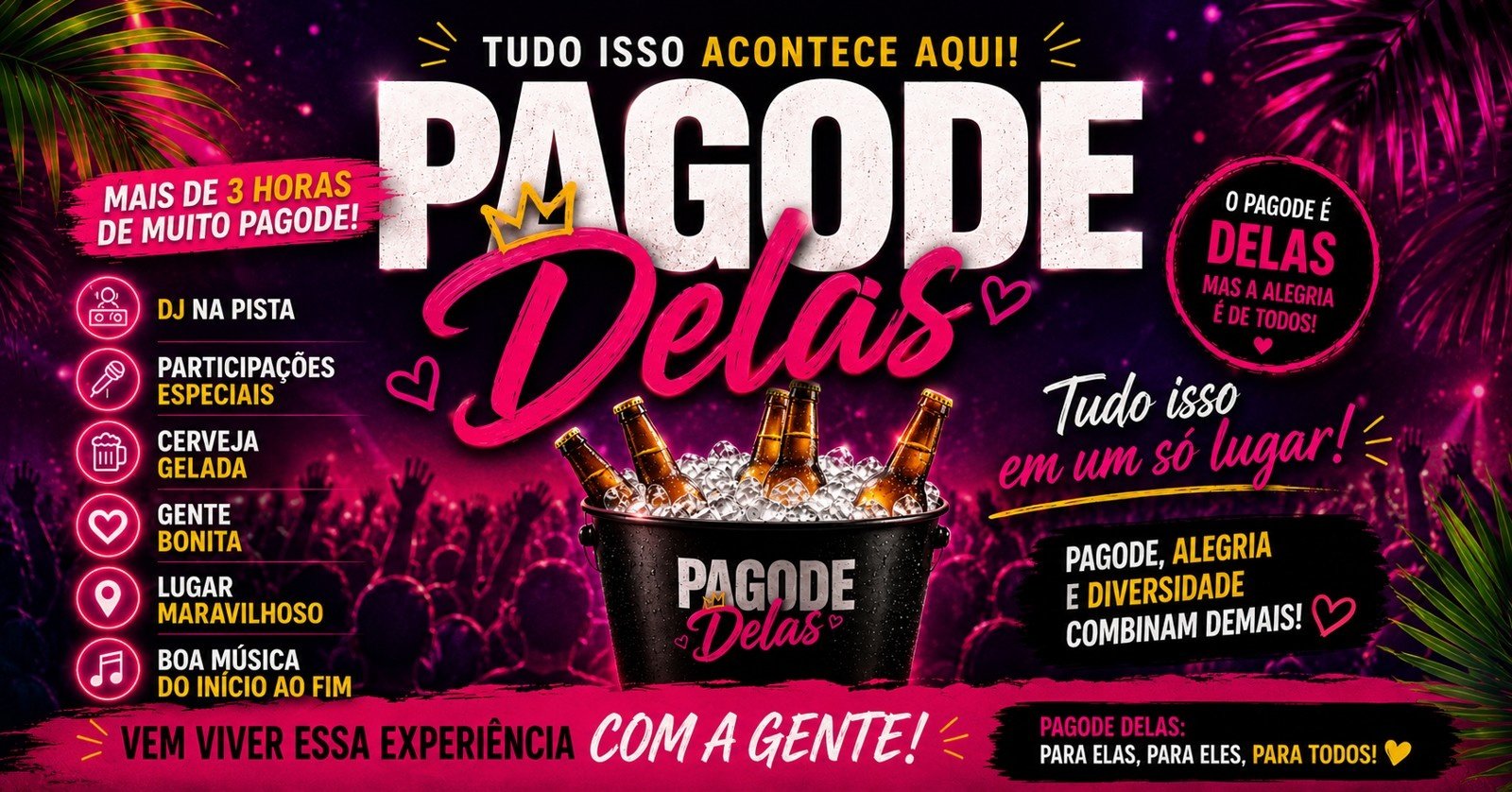 Domingueira Edição de Junho Pagode Delas 2026