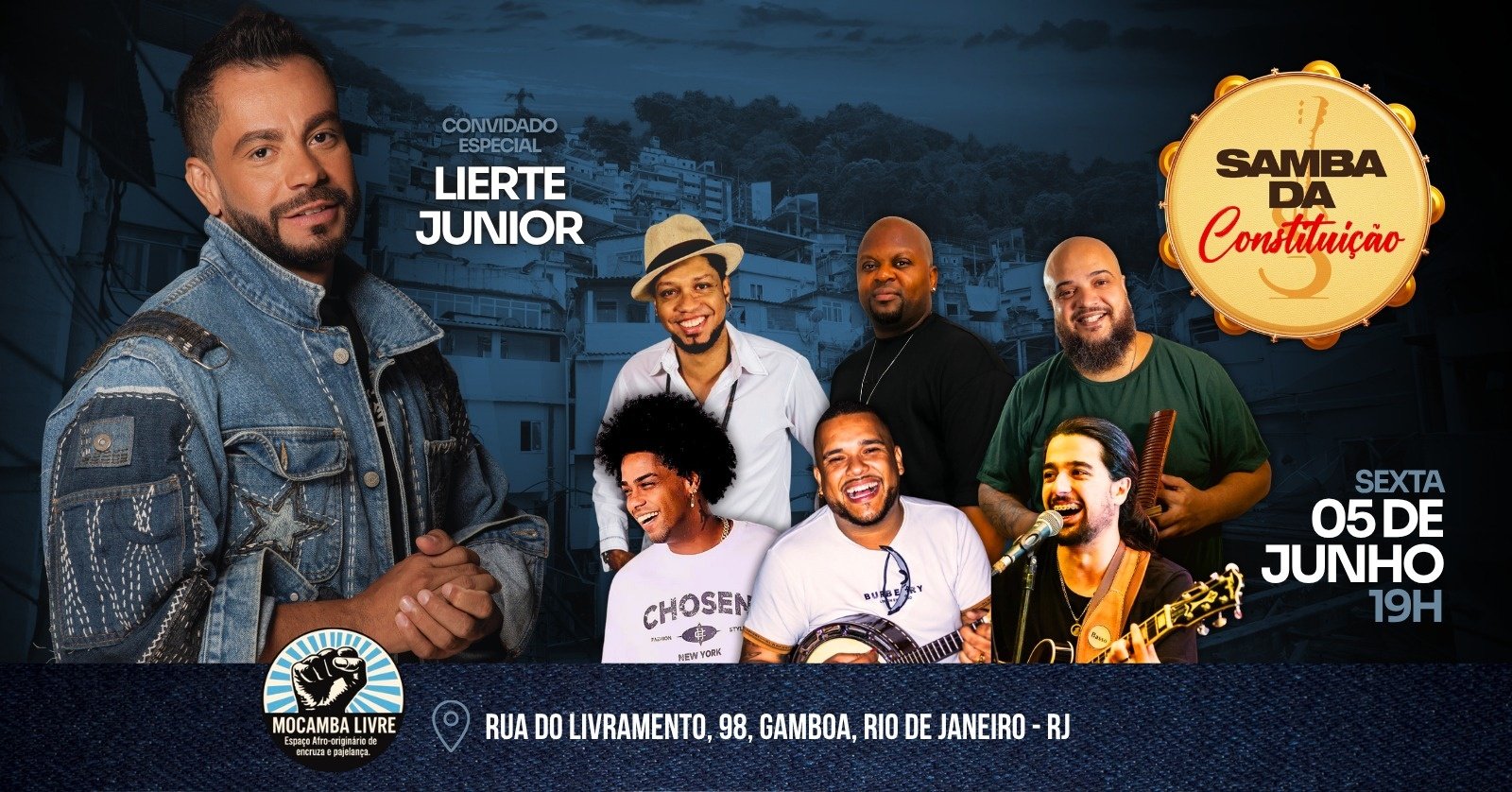 Samba da Constituicao Convida Lierte Junior