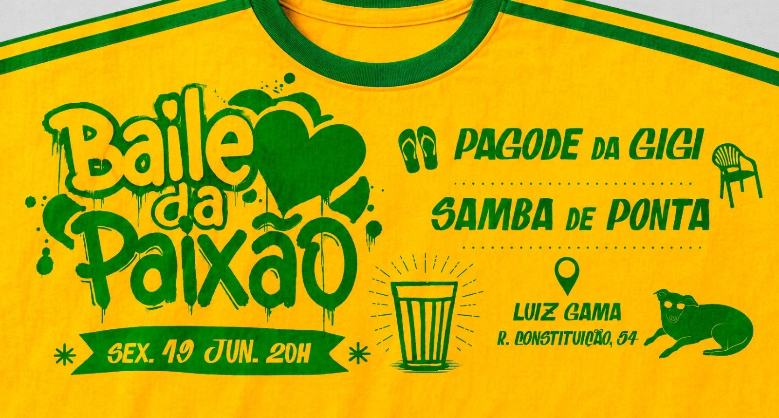 Baile da Paixão Edição de Copa do Mundo Brasil X Haiti