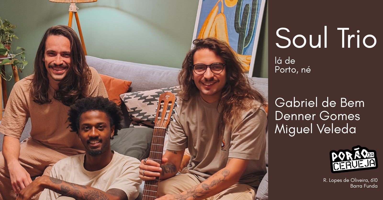 Soul Trio no Porão da Cerveja