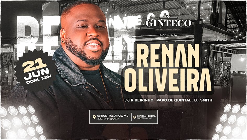 Ginteco Apresenta: Renan Oliveira