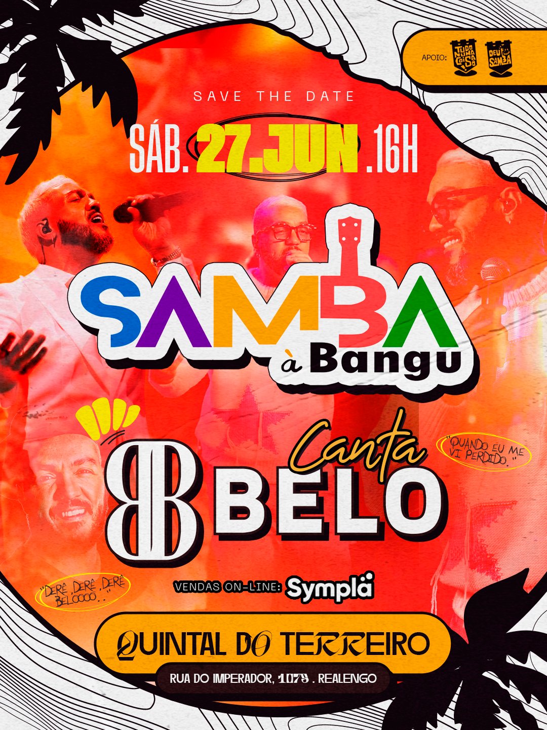 Samba à Bangu canta BELO