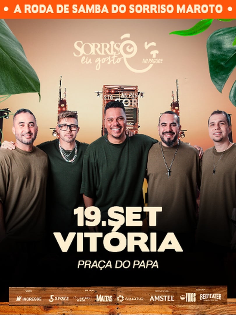 Sorriso Eu Gosto no Pagode Vitória
