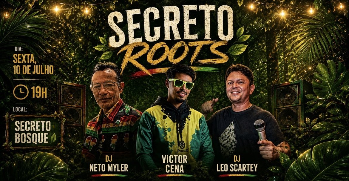 Victor Cena em São Luís no Secreto Bosque!