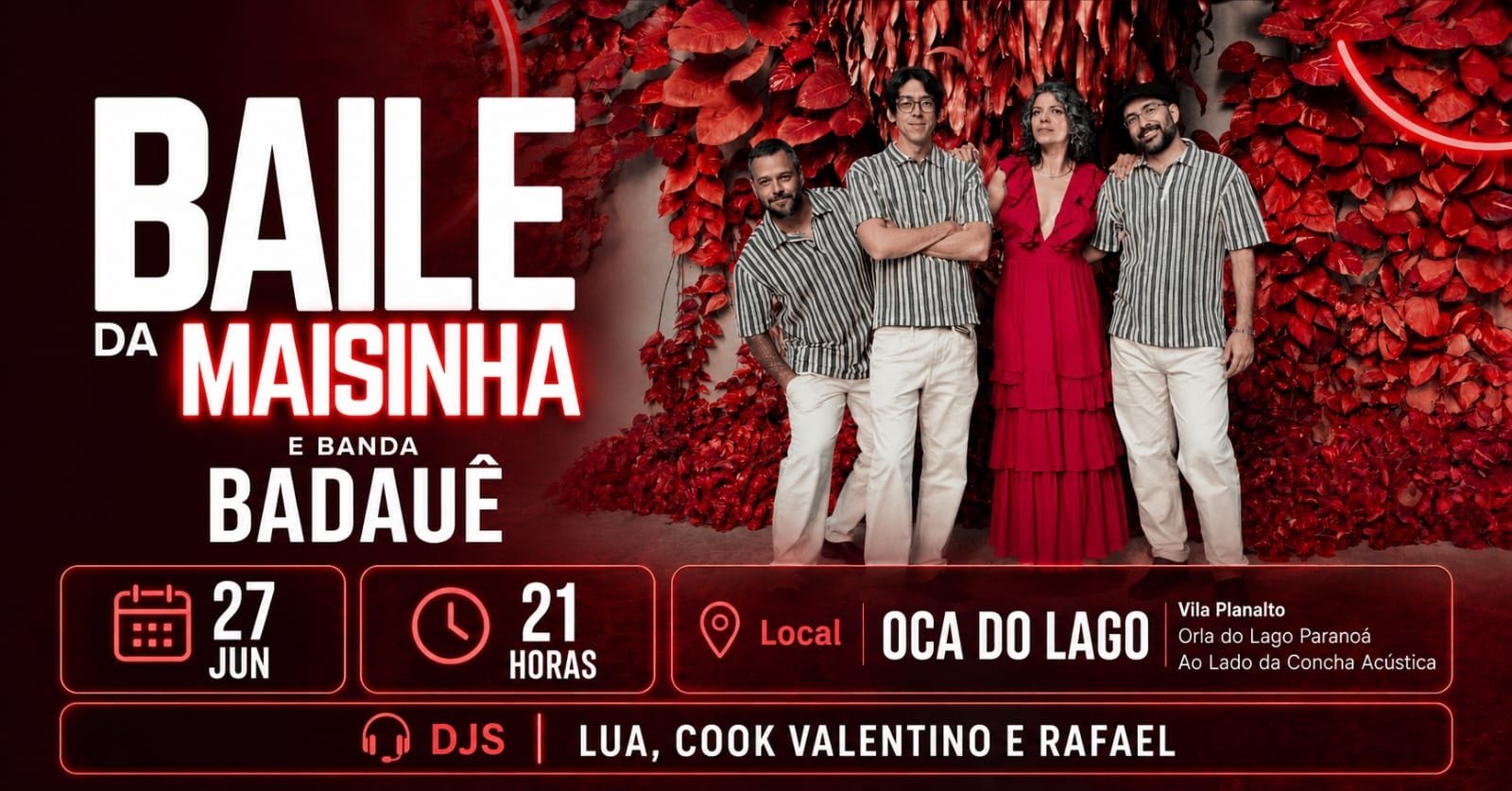Baile da Maisinha na Oca do Lago