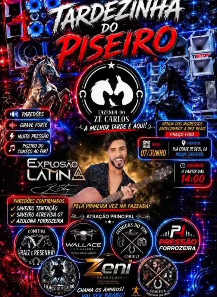 Tardezinha do piseiro