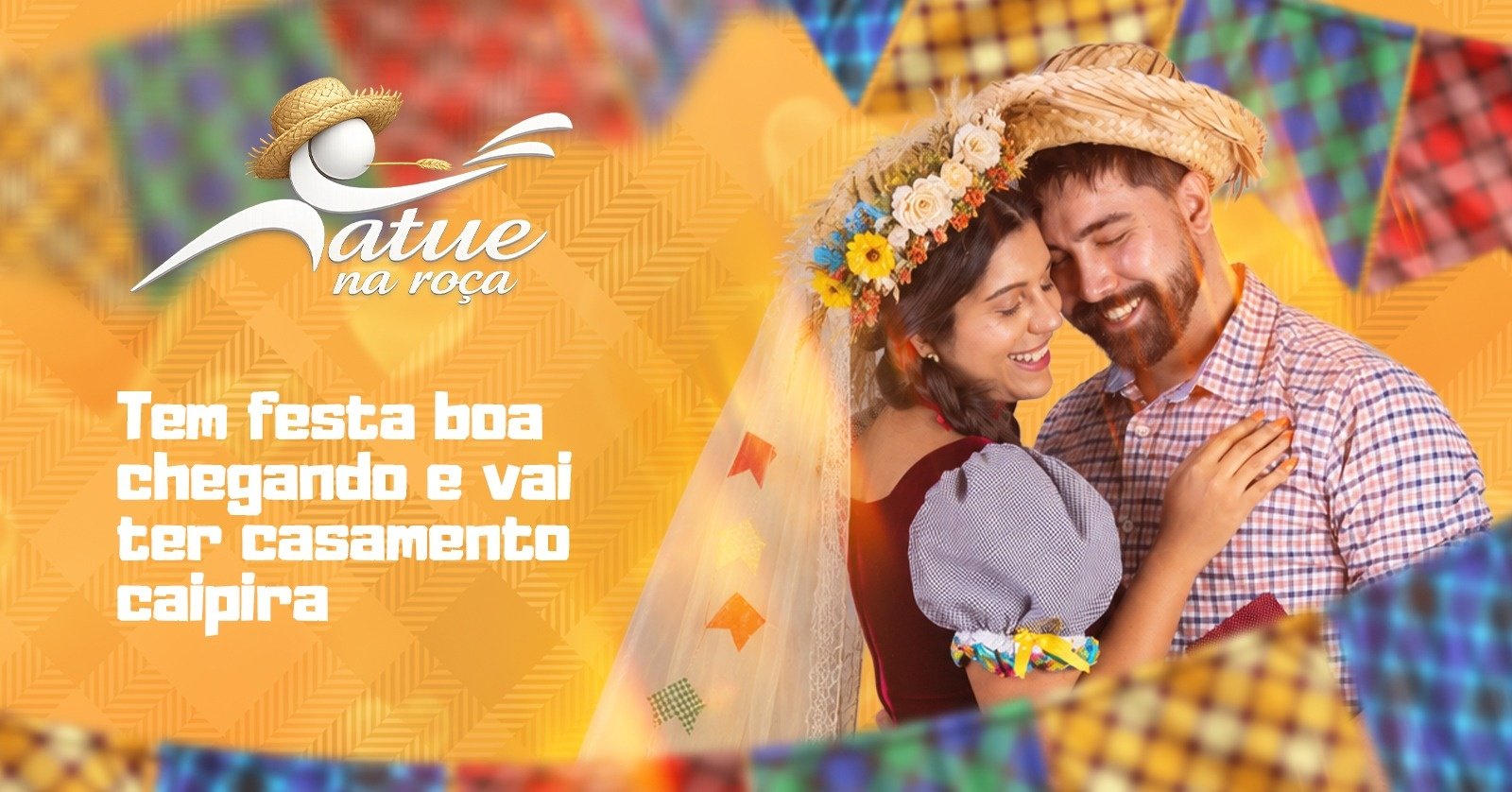 ATUE NA ROÇA Casamento Caipira
