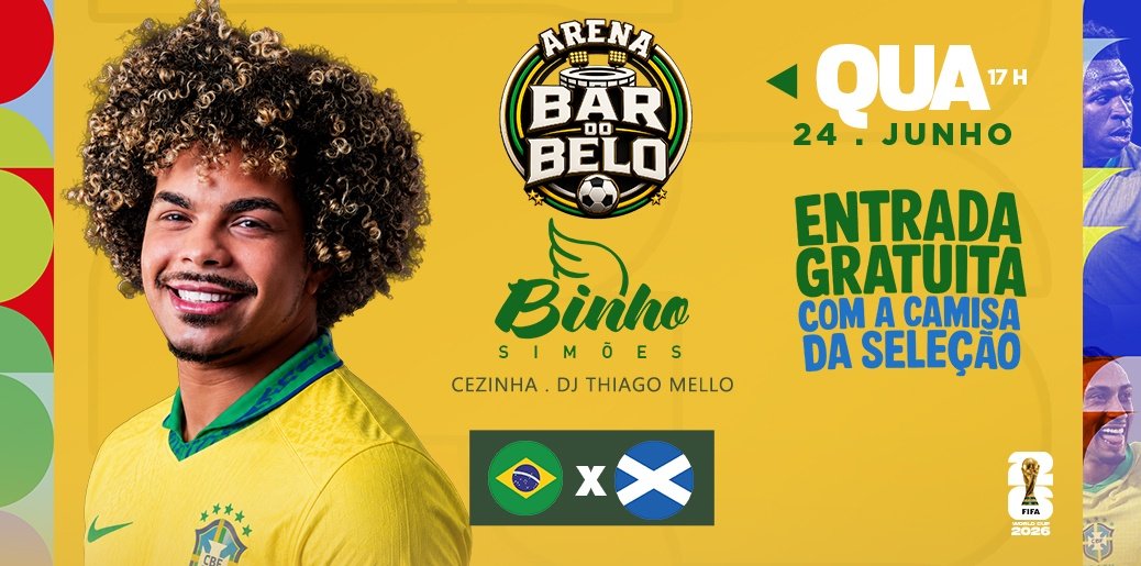 Arena Bar do Belo: Binho Simões