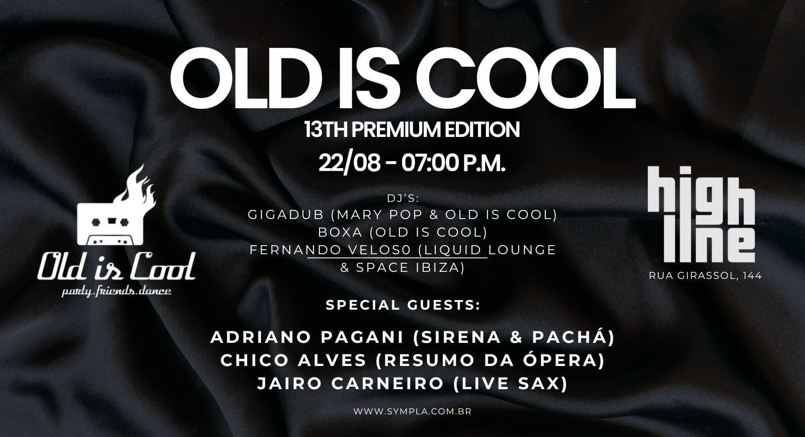 Old is Cool party.friends.dance 13th Edition