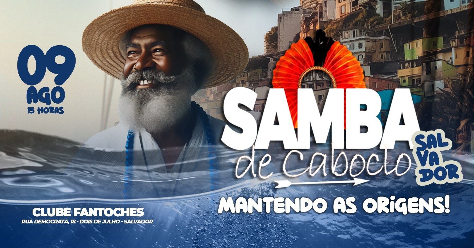 Samba de Caboclo, do Rio de Janeiro para Salvador | Comemorando 10 Edições