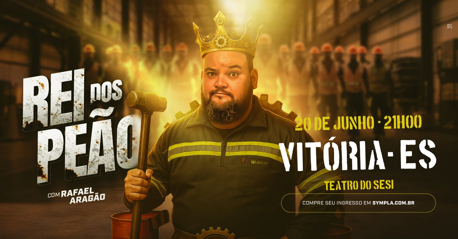 Rafael Aragão em Vitória/es Rei dos Peão