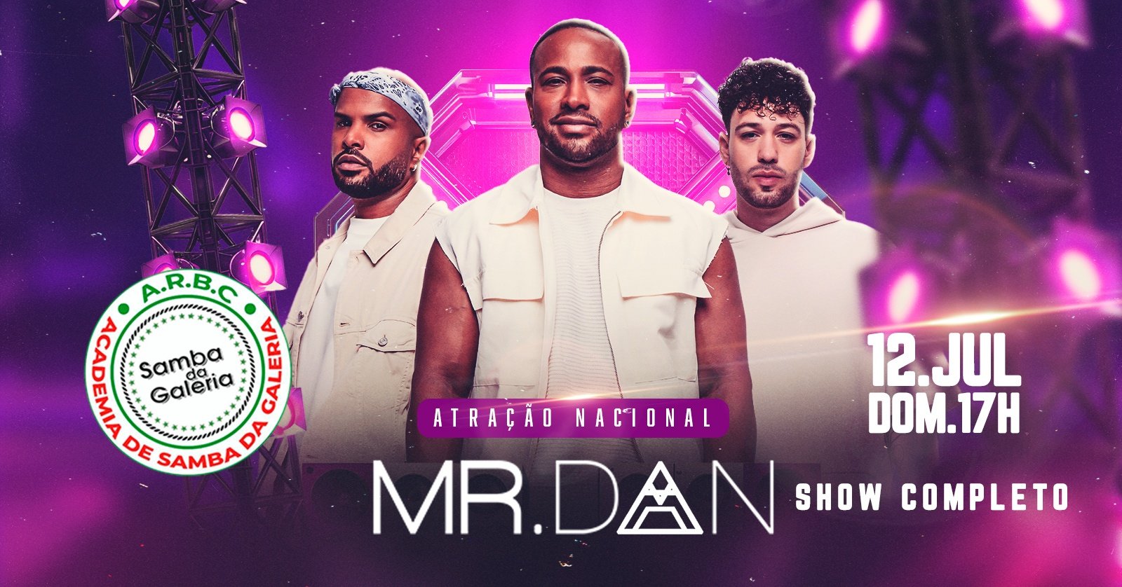 Mr Dan no Samba da Galeria (12.07)