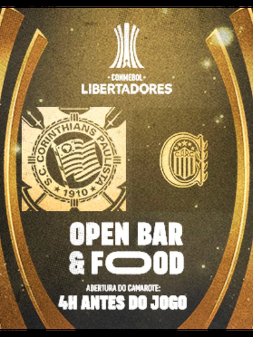 Camarote Fielzone Corinthians x Rosário Central