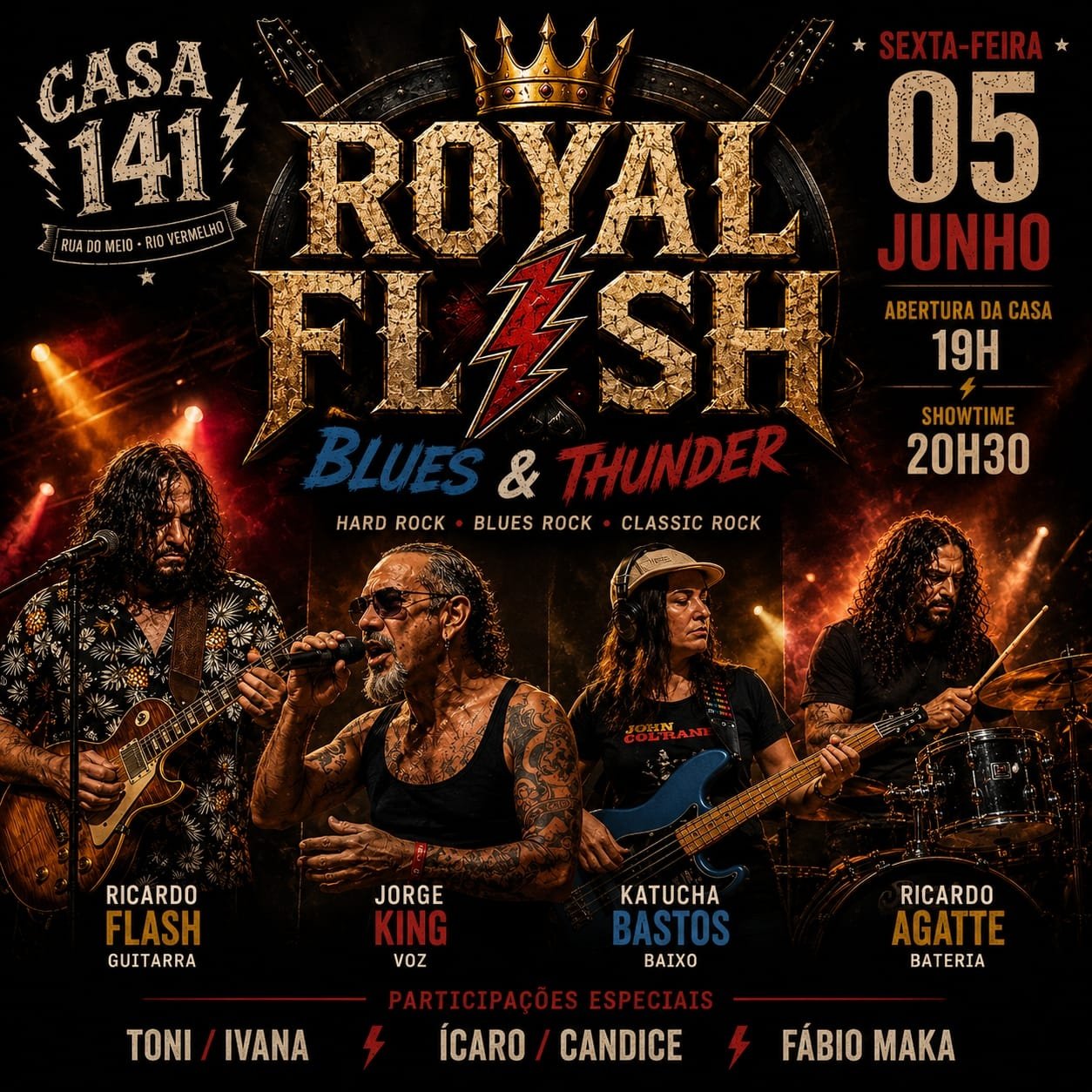 Royal Flash Blues & Thunder