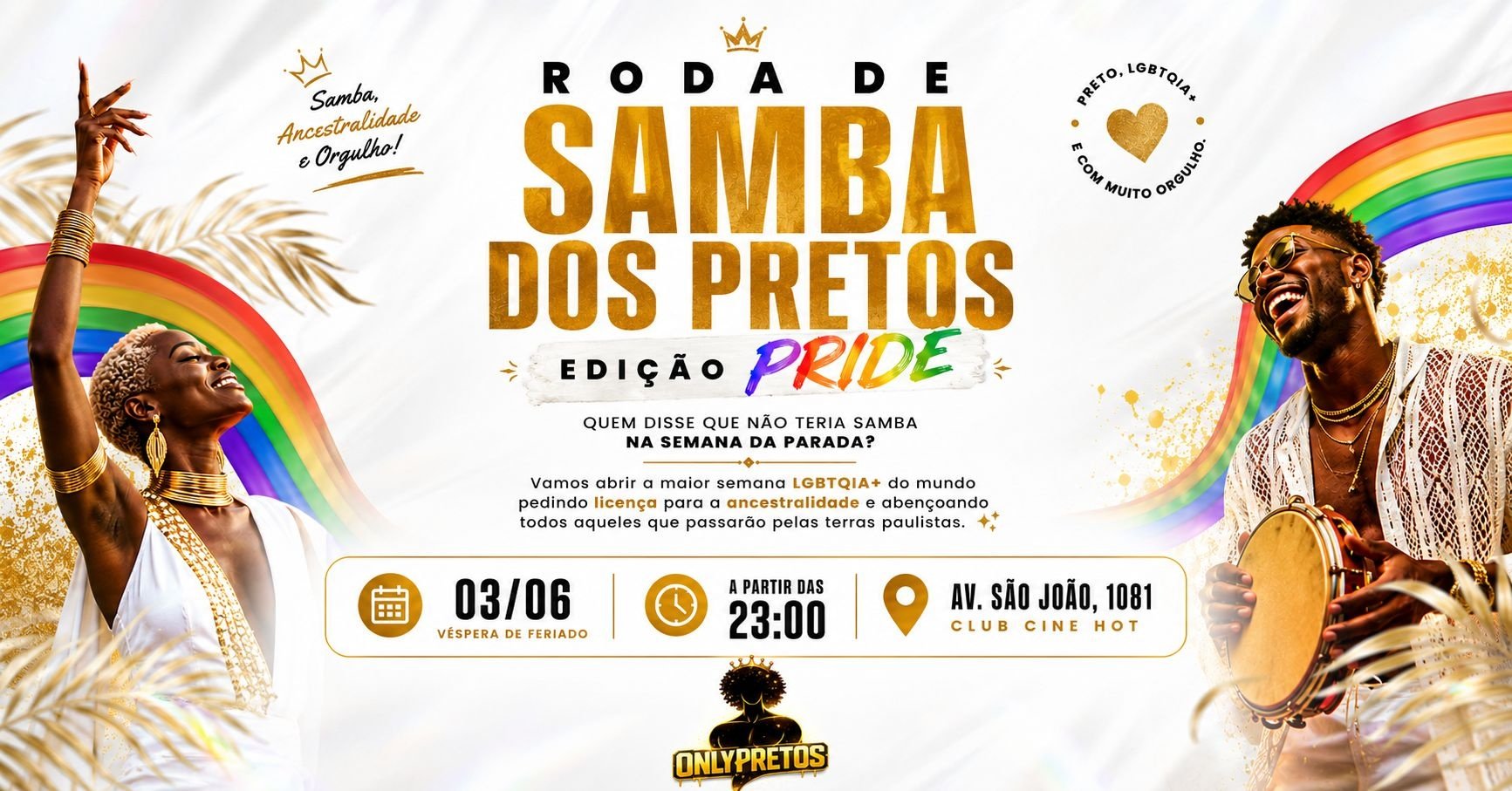 Roda de Samba dos Pretos Pride