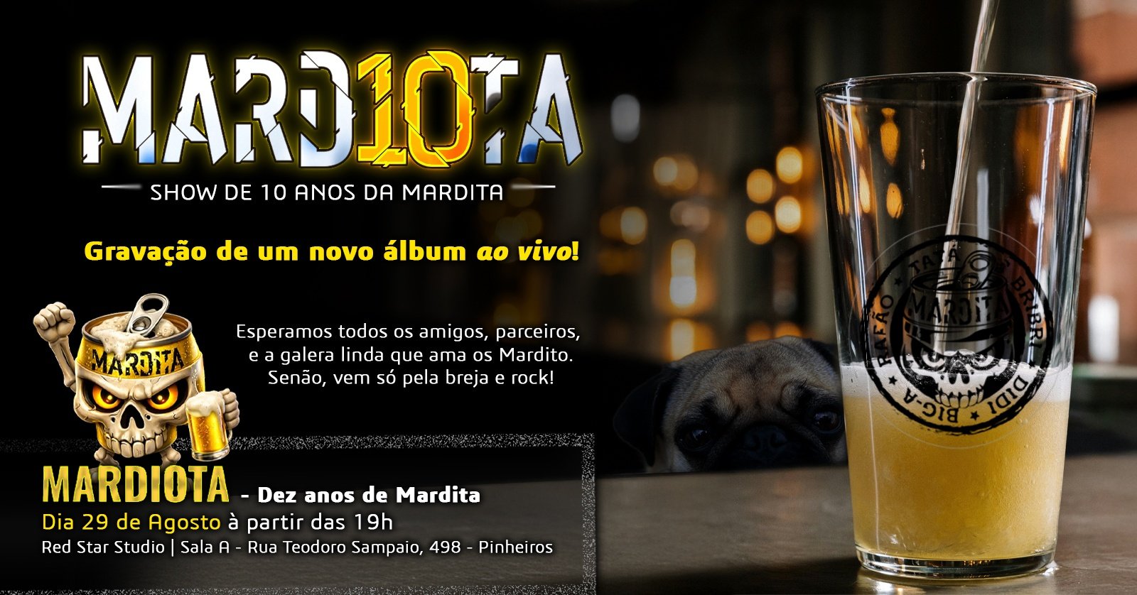 MARD10TA Show de 10 anos da Mardita