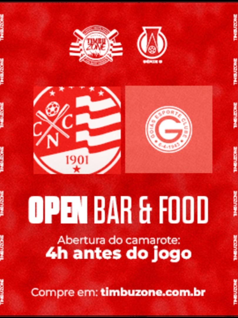 Camarote Timbuzone Náutico x Goiás