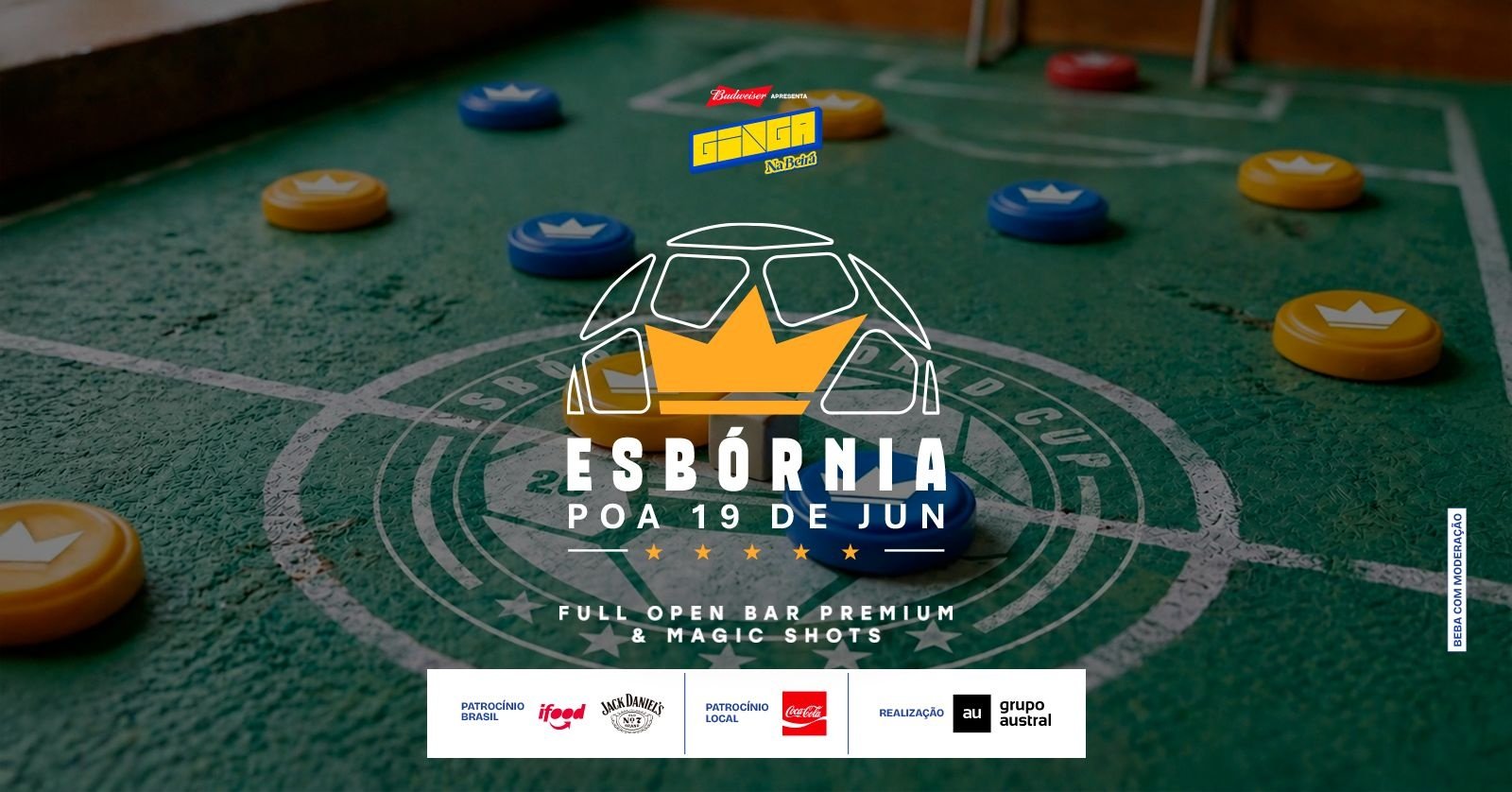 19.06 | Second Match | Brasil X Haiti // Esbórnia Full Open Bar