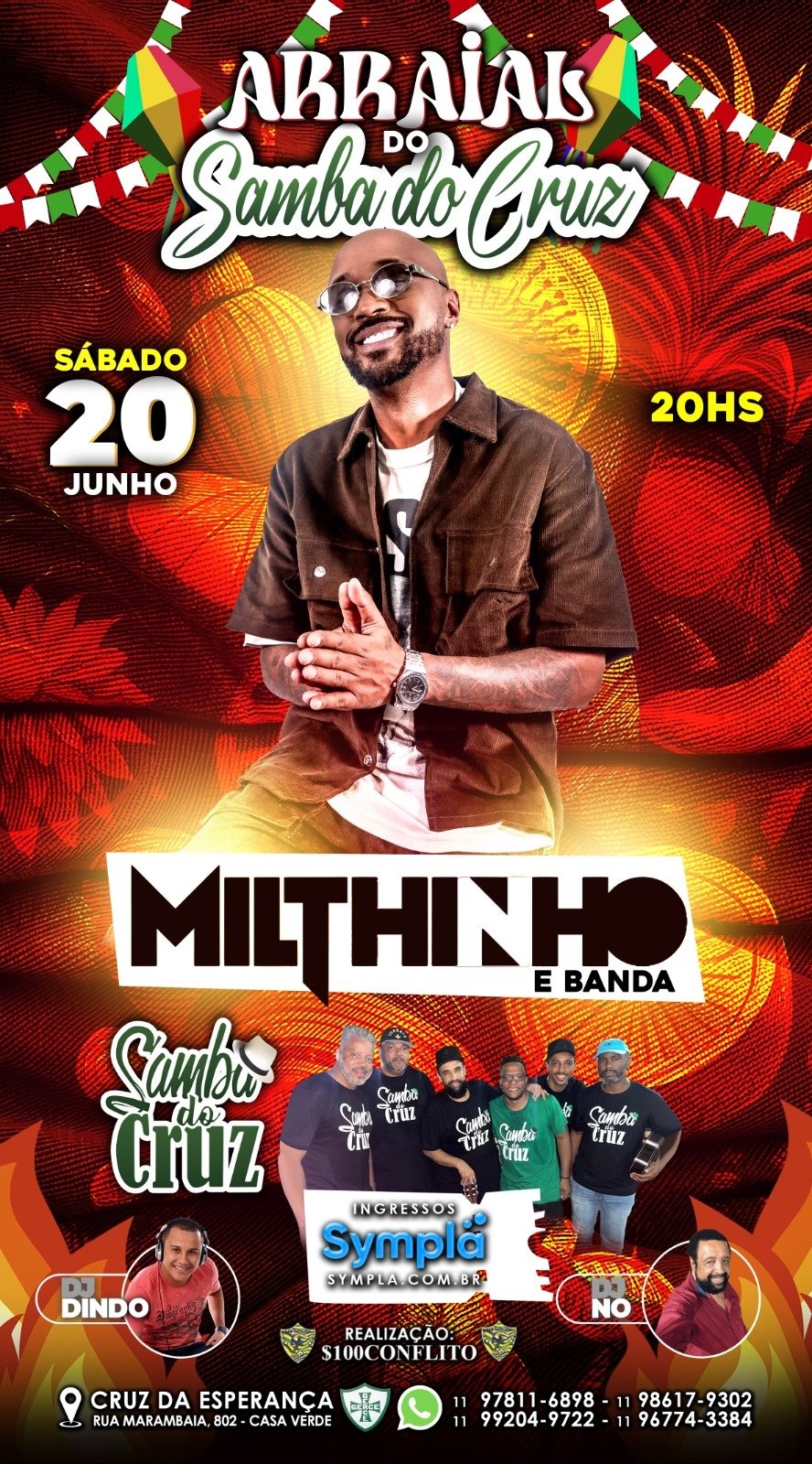 Sabadão com Milthinho.