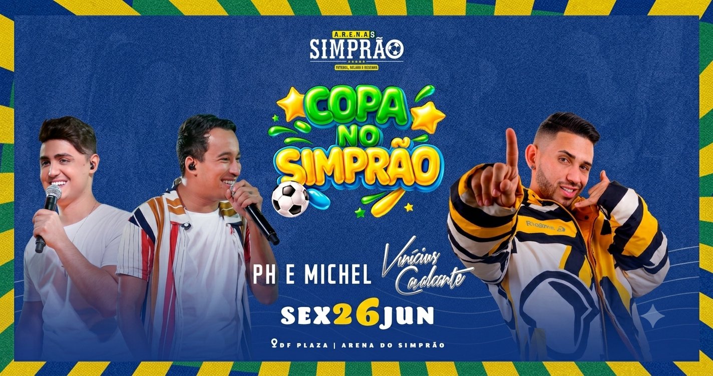Arena Simprão | Sexta Ph & Mcihel