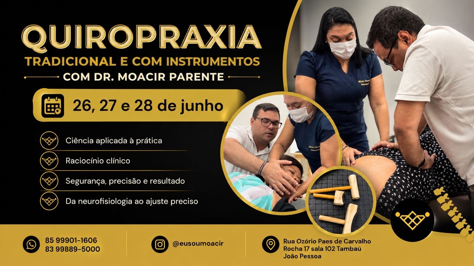 Quiropraxia Tradicional e Instrumental