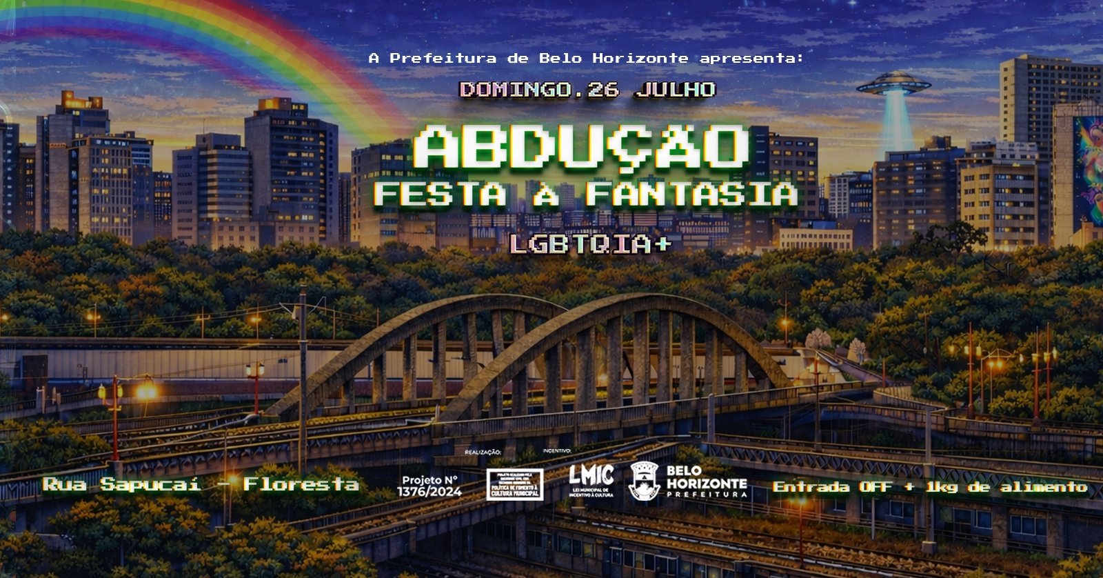 Abduçao Festa a Fantasia (edição Lgbtqia+)