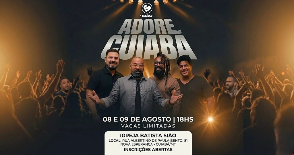 Adore Cuiabá Trazendo a Arca 08/08/2026