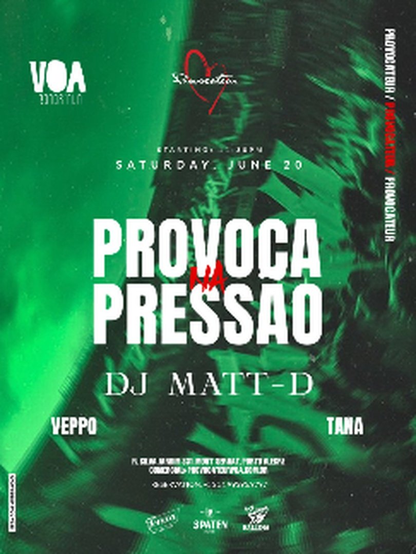 Provocateur | Provoca na pressão | Dj Matt D