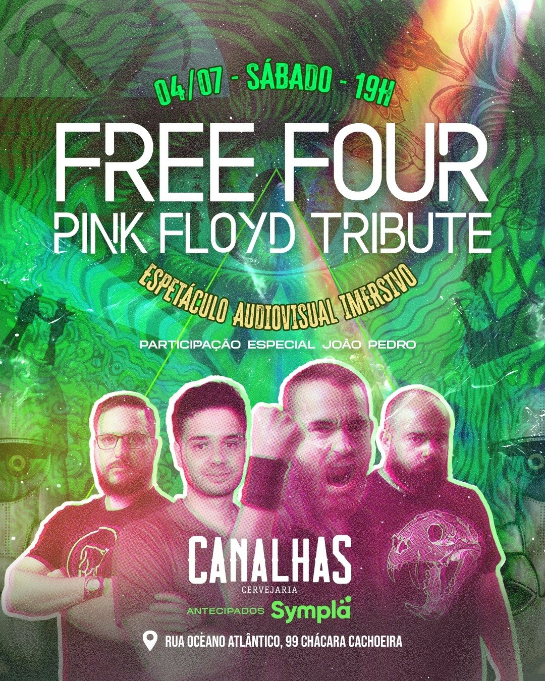 Free Four Pink Floyd Tribute