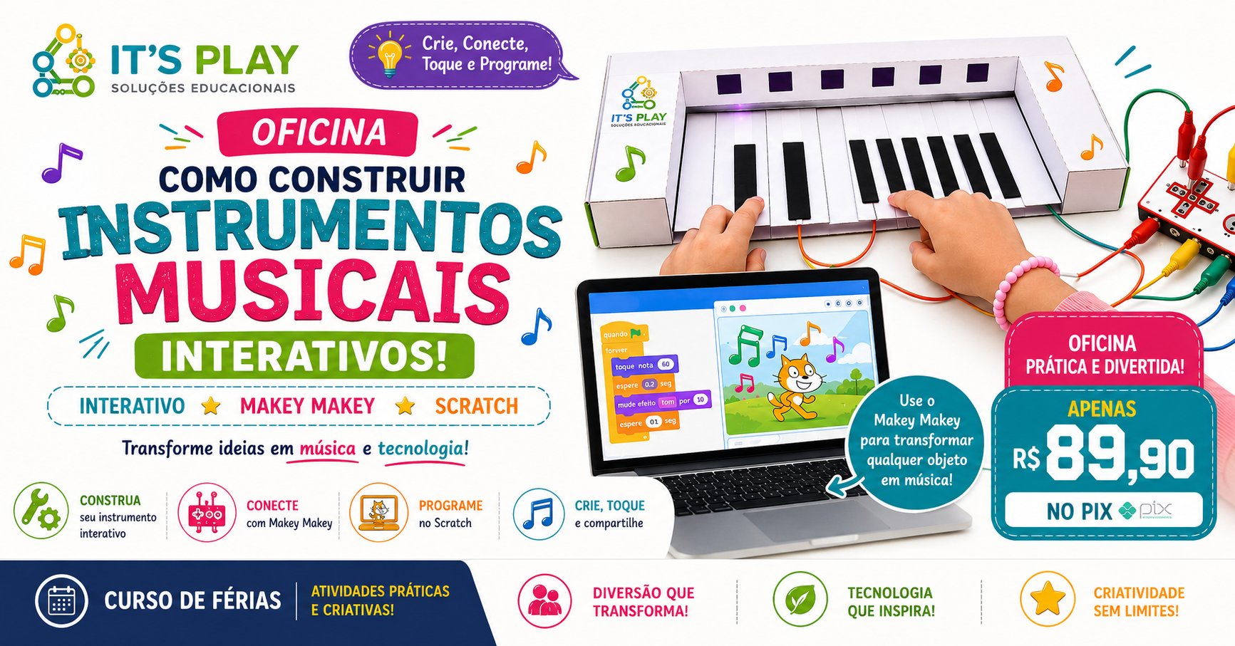 Curso Como Construir Instrumentos Musicais Interativos
