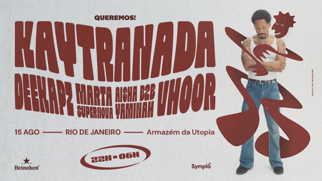 Queremos! Kaytranada, Rio de Janeiro