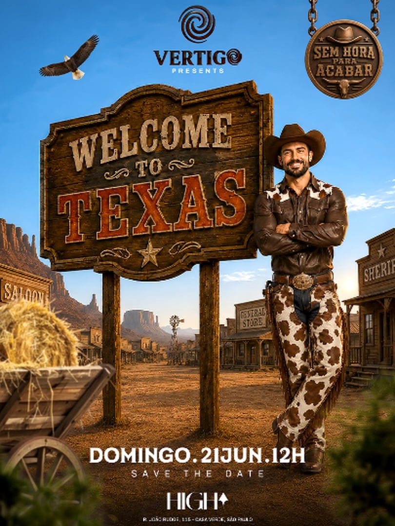 21.06 | Festa Vertigo | Welcome To Texas | High Club Sp