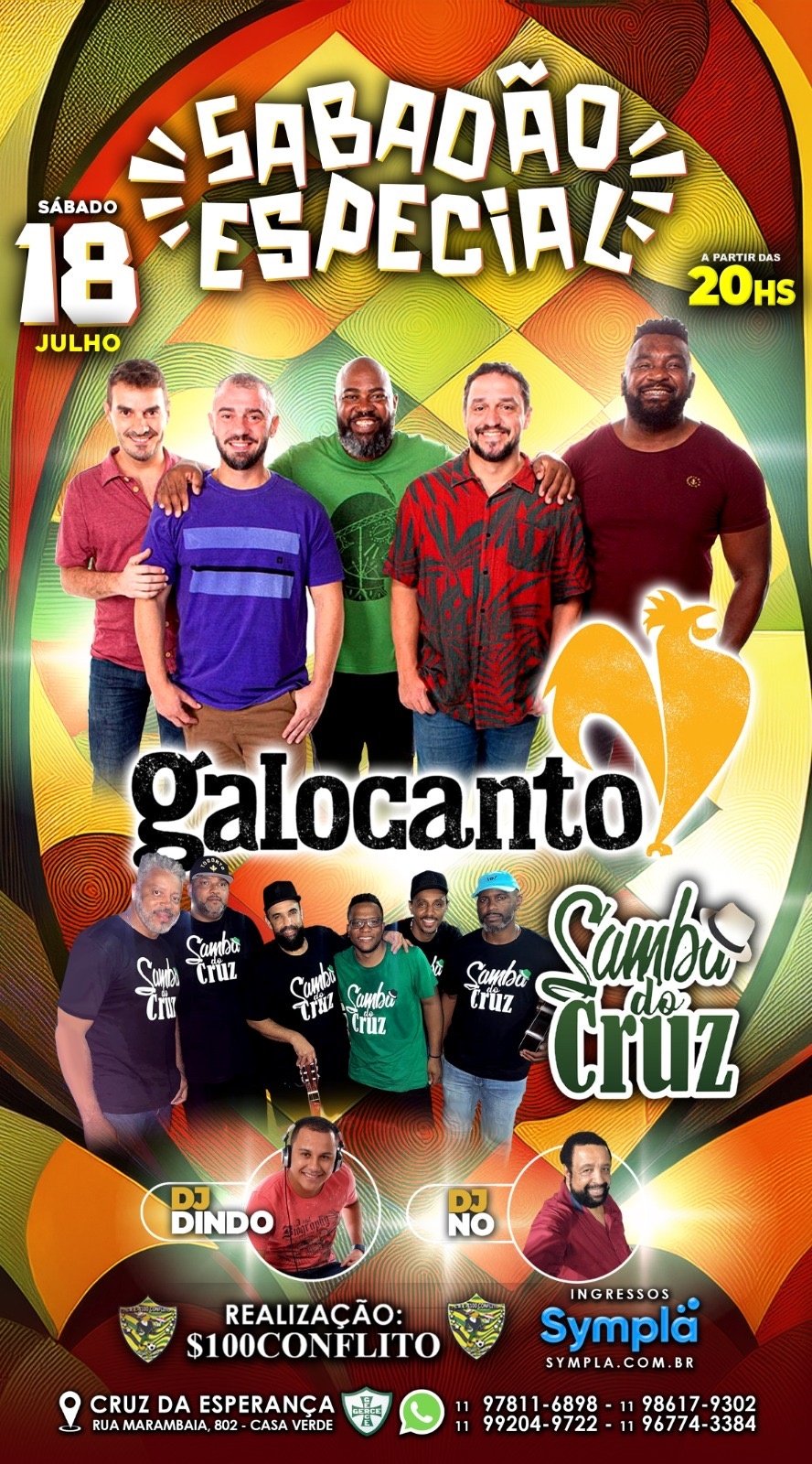 Sabadão com Galocantô.